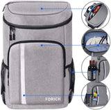 Insulated Leakproof Backpack Cooler Bag for Work, Picnics, and Camping - 30 Can Capacity